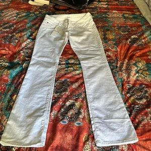 Brand new white Hudson Beth Jeans size 27